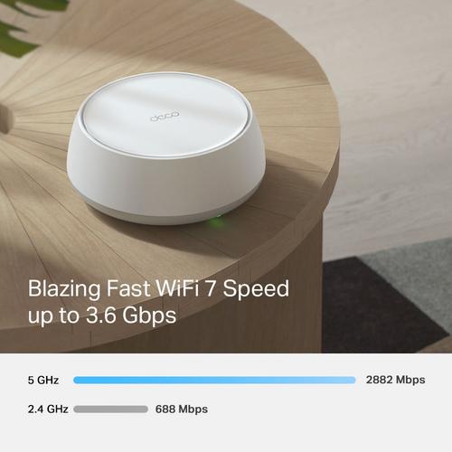 TP-Link DECO BE25(2-PACK) mesh-wifi-systeem Dual-band (2.4 GHz / 5 GHz) Wi-Fi 7 (802.11be) Wit Intern - Image 4
