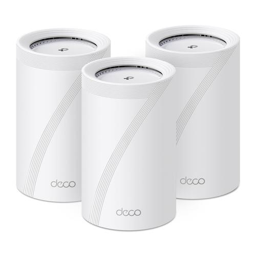 TP-Link Deco BE68 (3-pack) Tri-band (2,4 GHz / 5 GHz / 6 GHz) Wi-Fi 7 (802.11be) Wit Intern