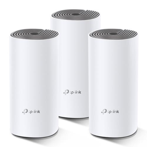 TP-Link Deco E4 (3-pack) Dual-band (2.4 GHz / 5 GHz) Wi-Fi 5 (802.11ac) Wit, Grijs 2 Intern - Image 2