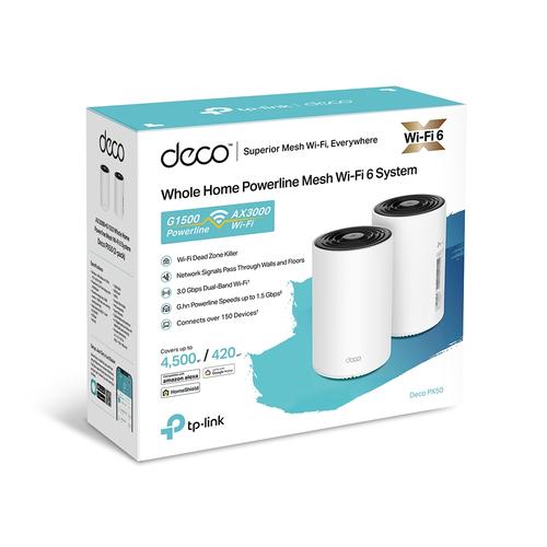 TP-Link Deco PX50(2-pack) Dual-band (2.4 GHz / 5 GHz) Wi-Fi 6 (802.11ax) Wit 1 Intern - Image 8