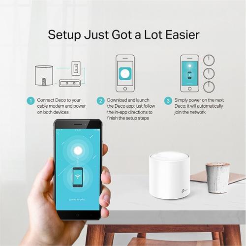 TP-Link Deco X20 (1-pack) Dual-band (2.4 GHz / 5 GHz) Wi-Fi 5 (802.11ac) Wit 2 Intern - Image 5