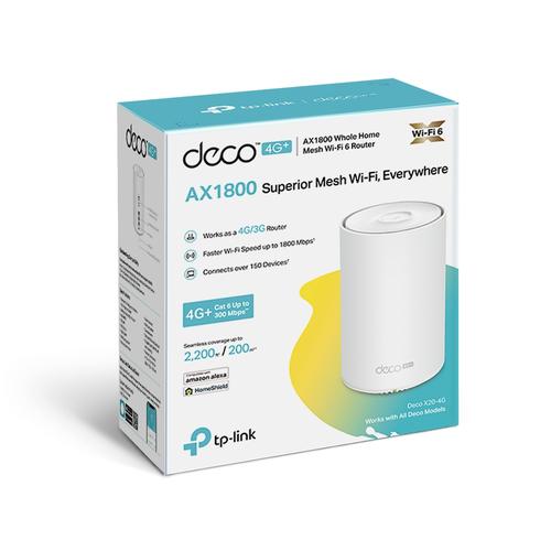 TP-Link Deco X20-4G Dual-band (2.4 GHz / 5 GHz) Wi-Fi 6 (802.11ax) Wit 3 3G, 4G Intern - Image 6