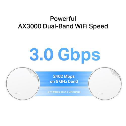 TP-Link DECO X50-POE(1-PACK) mesh-wifi-systeem Dual-band (2.4 GHz / 5 GHz) Wi-Fi 6 (802.11ax) Wit 2 Intern - Image 9