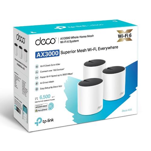 TP-Link DECO X55 (3-Pack) Dual-band (2.4 GHz / 5 GHz) Wi-Fi 6 (802.11ax) Wit Intern - Image 8