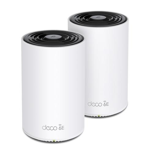TP-Link Deco XE75 Pro (2-pack) Tri-band (2,4 GHz / 5 GHz / 6 GHz) Wi-Fi 6E (802.11ax) Wit 3 Intern - Image 1