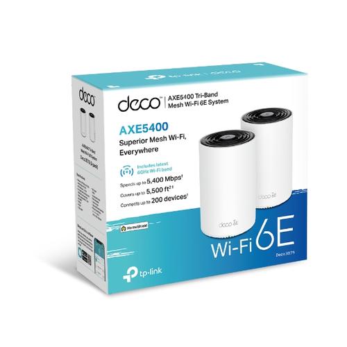 TP-Link Deco XE75 Tri-band (2,4 GHz / 5 GHz / 6 GHz) Wi-Fi 6E (802.11ax) Wit 3 Intern - Image 3