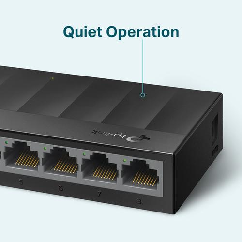 TP-Link LS1008G netwerk-switch Unmanaged Gigabit Ethernet (10/100/1000) Zwart - Image 4