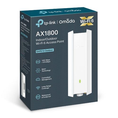 TP-Link Omada EAP610-Outdoor 1800 Mbit/s Wit Power over Ethernet (PoE) - Image 5