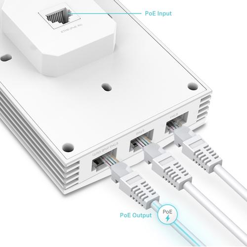 TP-Link Omada EAP655-Wall 2402 Mbit/s Wit Power over Ethernet (PoE) - Image 4