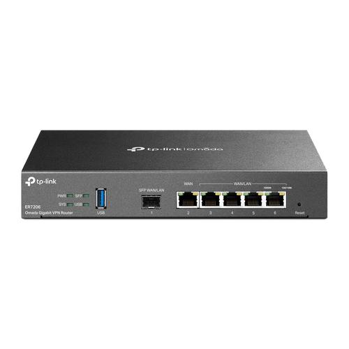 TP-Link Omada ER7206 bedrade router Gigabit Ethernet Zwart - Image 1