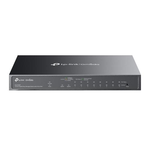 TP-Link Omada ES210GMP netwerk-switch Managed Gigabit Ethernet (10/100/1000) Power over Ethernet (PoE) Zwart - Image 1