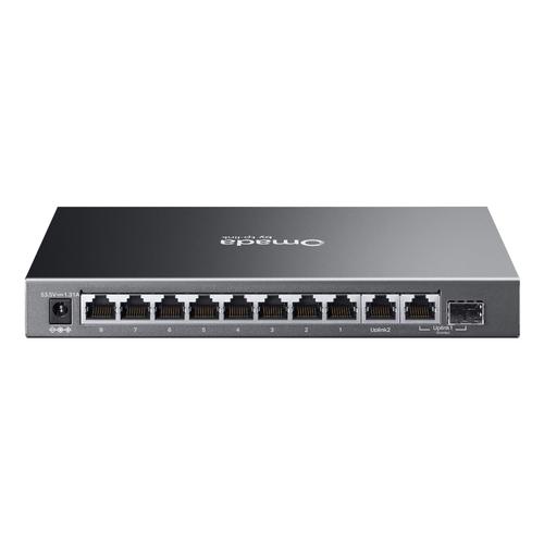 TP-Link Omada ES210GP netwerk-switch Managed L2 Gigabit Ethernet (10/100/1000) Power over Ethernet (PoE) DIN rail Zwart - Image 2