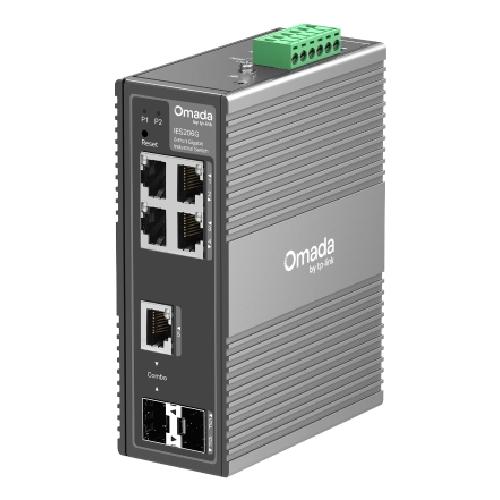 TP-Link Omada IES206G netwerk-switch Managed Gigabit Ethernet (10/100/1000) Zwart - Image 1