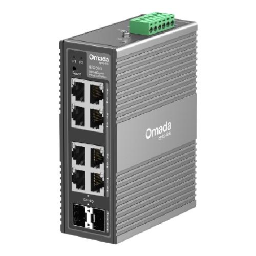 TP-Link Omada IES208G netwerk-switch Managed Gigabit Ethernet (10/100/1000) - Image 1