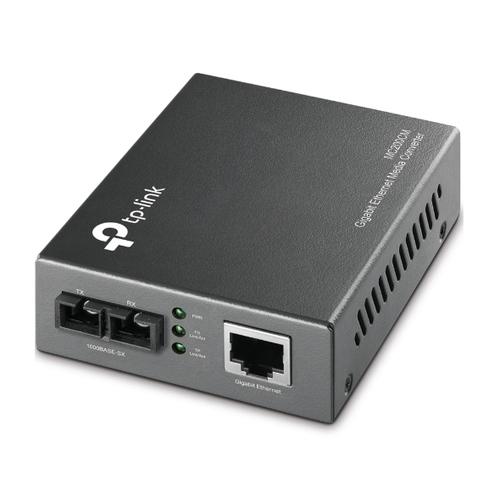 TP-Link Omada MC200CM netwerk media converter 1000 Mbit/s 850 nm Multimode Zwart - Image 1