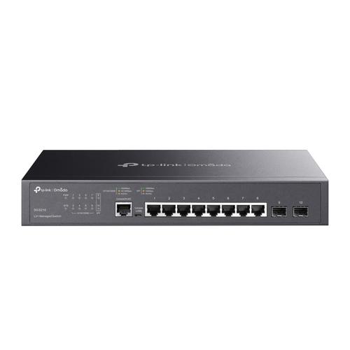 TP-Link Omada SG3210 netwerk-switch Managed L2/L3 Gigabit Ethernet (10/100/1000) 1U Zwart - Image 1
