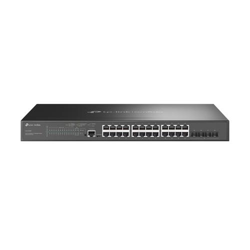 TP-Link Omada SG3428MP netwerk-switch Managed L2+ Gigabit Ethernet (10/100/1000) Power over Ethernet (PoE) 1U Zwart - Image 1