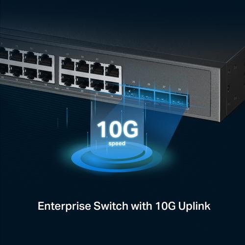 TP-Link Omada SG3428XPP-M2 netwerk-switch Managed L2+ 2.5G Ethernet (100/1000/2500) Power over Ethernet (PoE) 1U Zwart - Image 6