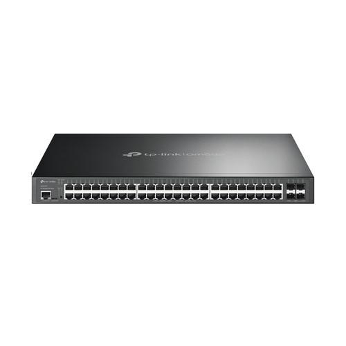 TP-Link Omada SG3452XP netwerk-switch Managed L2+ Gigabit Ethernet (10/100/1000) Power over Ethernet (PoE) 1U Zwart - Image 1