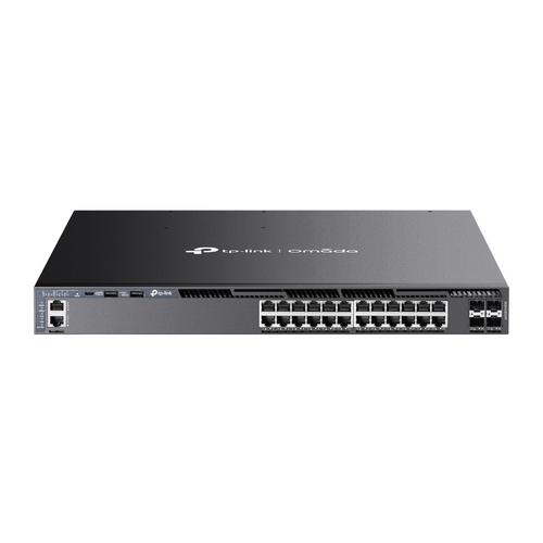 TP-Link Omada SG6428XHP netwerk-switch Managed L3 Gigabit Ethernet (10/100/1000) Power over Ethernet (PoE) 1U Zwart - Image 1