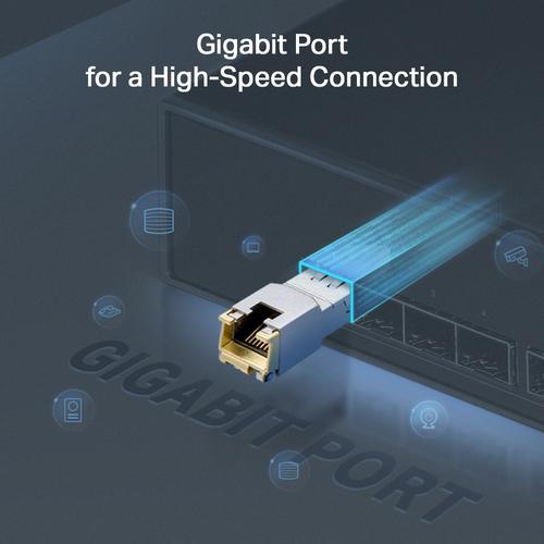TP-Link Omada SM331T netwerk transceiver module Vezel-optiek 1250 Mbit/s SFP 850 nm - Image 5