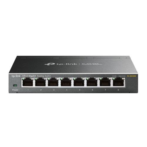 TP-Link Omada TL-SG108S netwerk-switch Unmanaged Gigabit Ethernet (10/100/1000) Zwart - Image 2
