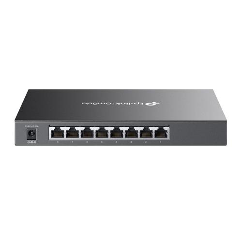 TP-Link Omada TL-SG2008P Managed L2/L2+ Gigabit Ethernet (10/100/1000) Power over Ethernet (PoE) Zwart - Image 2