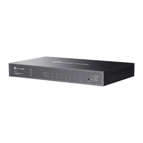 TP-Link Omada TL-SG2008P Managed L2/L2+ Gigabit Ethernet (10/100/1000) Power over Ethernet (PoE) Zwart - Image 3