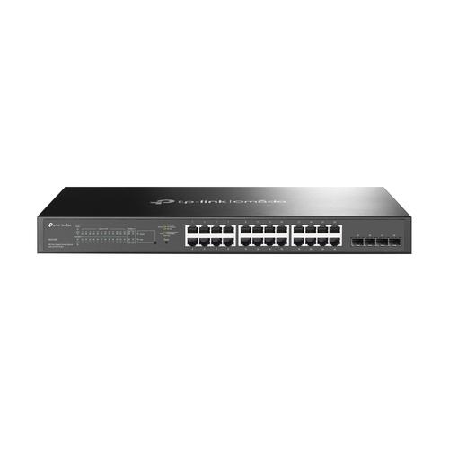 TP-Link Omada TL-SG2428P Managed L2/L2+ Gigabit Ethernet (10/100/1000) Power over Ethernet (PoE) 1U Zwart - Image 1