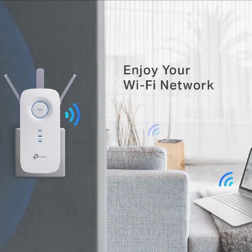 TP-Link RE450 netwerkextender Netwerkzender Wit 10, 100, 1000 Mbit/s - Image 4