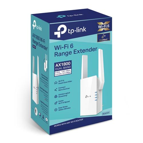 TP-Link RE605X netwerkextender Netwerkrepeater Wit 10, 100, 1000 Mbit/s - Image 2
