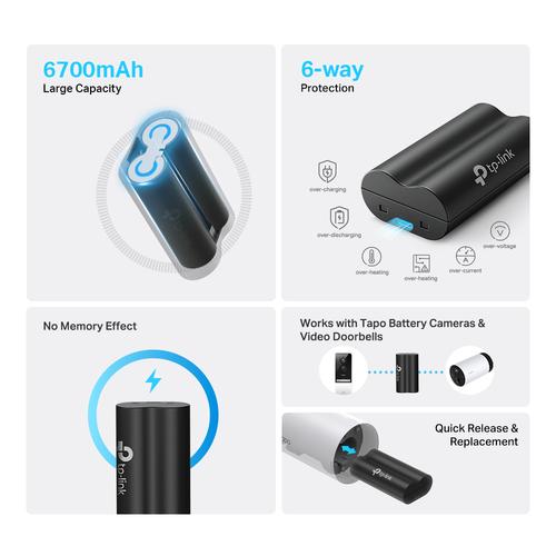 TP-Link Tapo A100 Batterij/Accu - Image 2