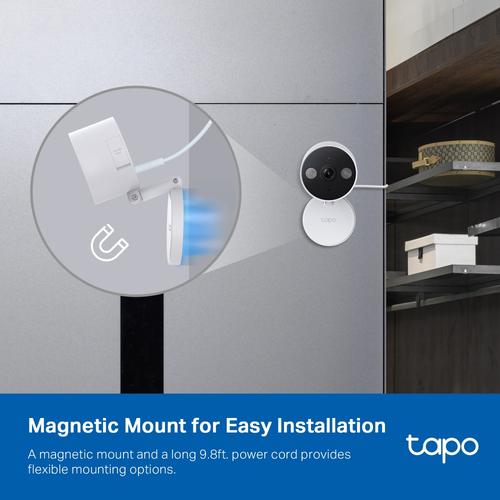 TP-Link Tapo C120 IP-beveiligingscamera Binnen & buiten 2560 x 1440 Pixels Plafond/wand/bureau - Image 6