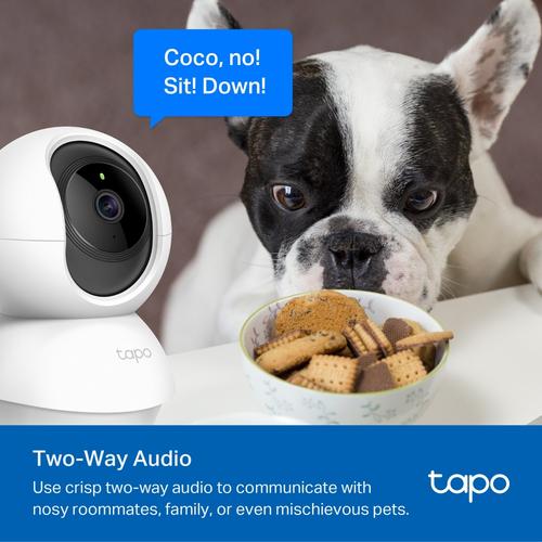 TP-Link Tapo C200P2 Bolvormig IP-beveiligingscamera Binnen 1920 x 1080 Pixels Bureau - Image 7
