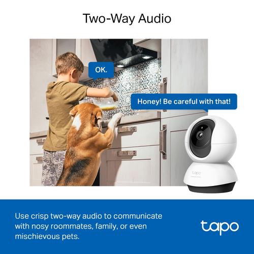 TP-Link Tapo C220 Bolvormig IP-beveiligingscamera Binnen 2560 x 1440 Pixels Bureau - Image 7