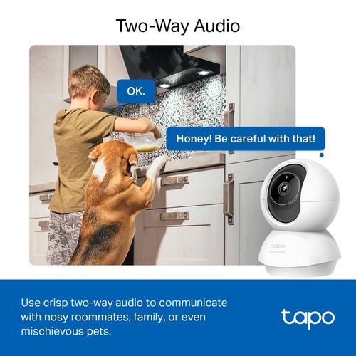 TP-Link Tapo C230 Peer IP-beveiligingscamera Binnen 2880 x 1620 Pixels Plafond/bureau - Image 7