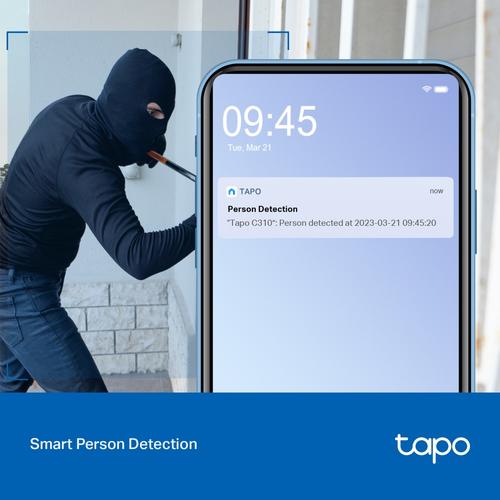 TP-Link Tapo C310P2 kubus IP-beveiligingscamera Buiten 2304 x 1296 Pixels Muur - Image 4