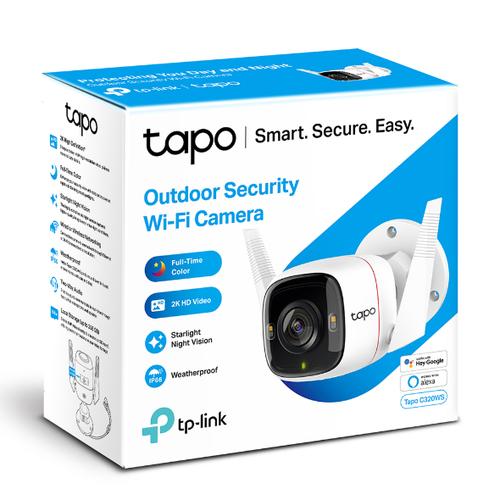 TP-Link Tapo C320WS Bullet IP-beveiligingscamera Binnen & buiten 2160 x 1440 Pixels Muur - Image 4