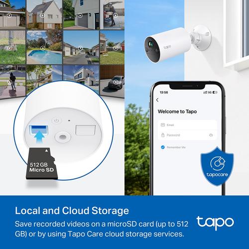 TP-Link Tapo C410 2-pack Kogel (vorm) IP-beveiligingscamera Buiten 2304 x 1296 Pixels Plafond/muur - Image 10