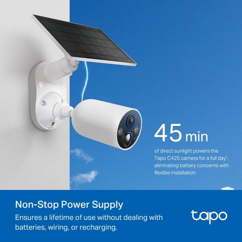 TP-Link Tapo C425 KIT Kogel (vorm) IP-beveiligingscamera Buiten 2560 x 1440 Pixels Plafond/muur - Image 4