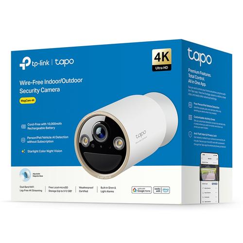 TP-Link Tapo C460 Kogel (vorm) IP-beveiligingscamera Buiten 3840 x 2160 Pixels Plafond/muur - Image 4