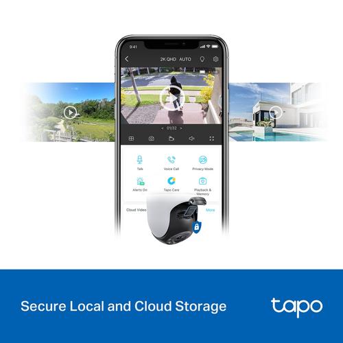TP-Link Tapo C520WS Dome IP-beveiligingscamera Binnen & buiten 2560 x 1440 Pixels Plafond - Image 10