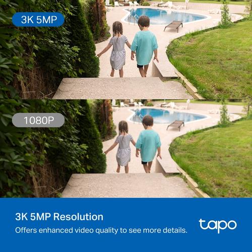 TP-Link TAPO C530WS bewakingscamera Turret IP-beveiligingscamera Buiten 2880 x 1620 Pixels Muur - Image 3