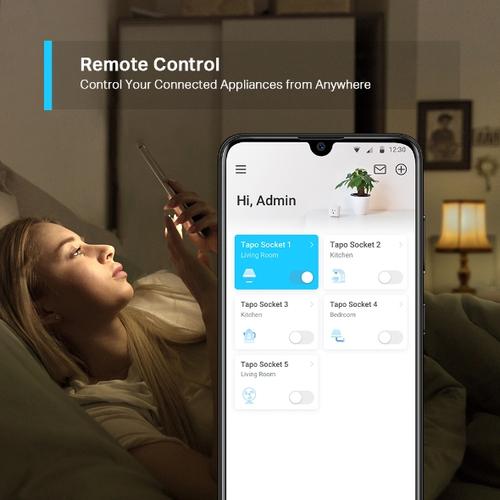 TP-Link Tapo P100 smart plug 2990 W Thuis Wit - Image 7