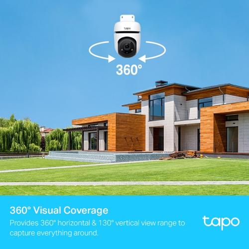 TP-Link Tapo TC40 Dome IP-beveiligingscamera Binnen & buiten 1920 x 1080 Pixels Plafond/muur/paal - Image 4