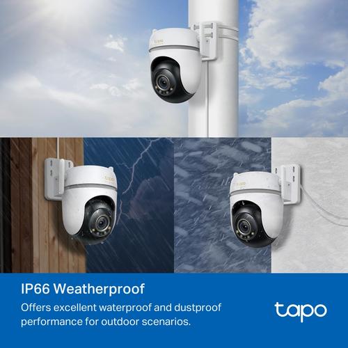 TP-Link Tapo TC43(EU) V2 Bolvormig IP-beveiligingscamera Binnen & buiten 2880 x 1620 Pixels Plafond/muur/paal - Image 5