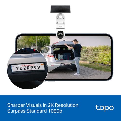 TP-Link Tapo TC90 KIT bewakingscamera Bulb IP-beveiligingscamera Buiten 2304 x 1296 Pixels Plafond/muur/paal - Image 10