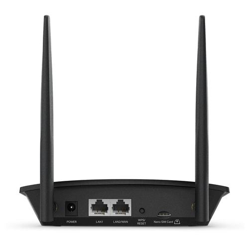 TP-Link TL-MR100 draadloze router Fast Ethernet Single-band (2.4 GHz) 4G Zwart - Image 3
