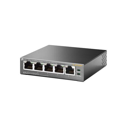 TP-Link TL-SF1005P netwerk-switch Unmanaged Fast Ethernet (10/100) Power over Ethernet (PoE) Zwart - Image 3