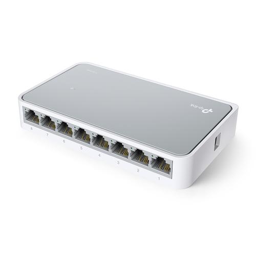 TP-Link TL-SF1008D netwerk-switch Unmanaged Fast Ethernet (10/100) Wit - Image 2